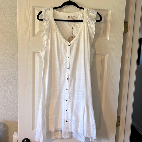 True Craft Dresses & Skirts - Cute white dress new with tags